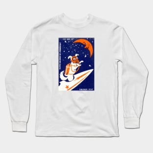 1957 Laika, Space Traveling Dog Long Sleeve T-Shirt